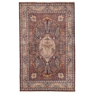 Kashmir Dark Navy Rug 4'7" x 7'4"