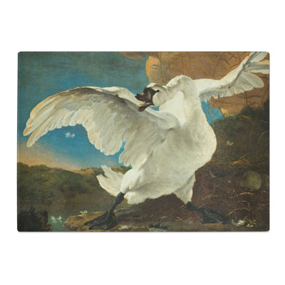 The Threatened Swan by Jan Asselijn Chopping Board