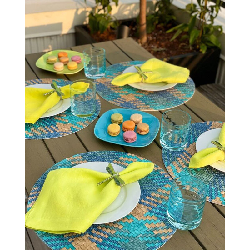 Dragonfly Green Napkin Ring