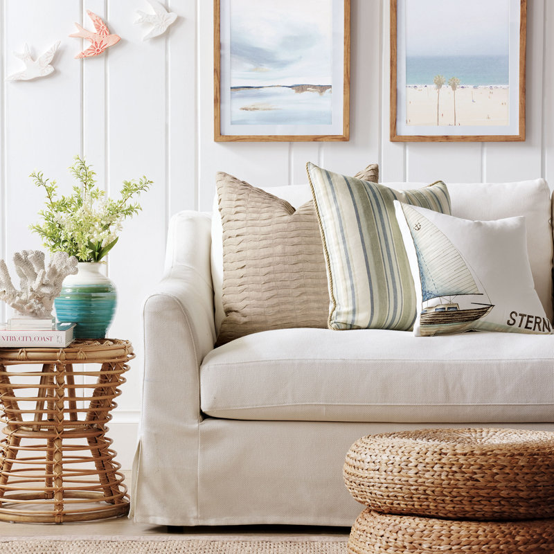 Housse et insert pour coussin d'extérieur