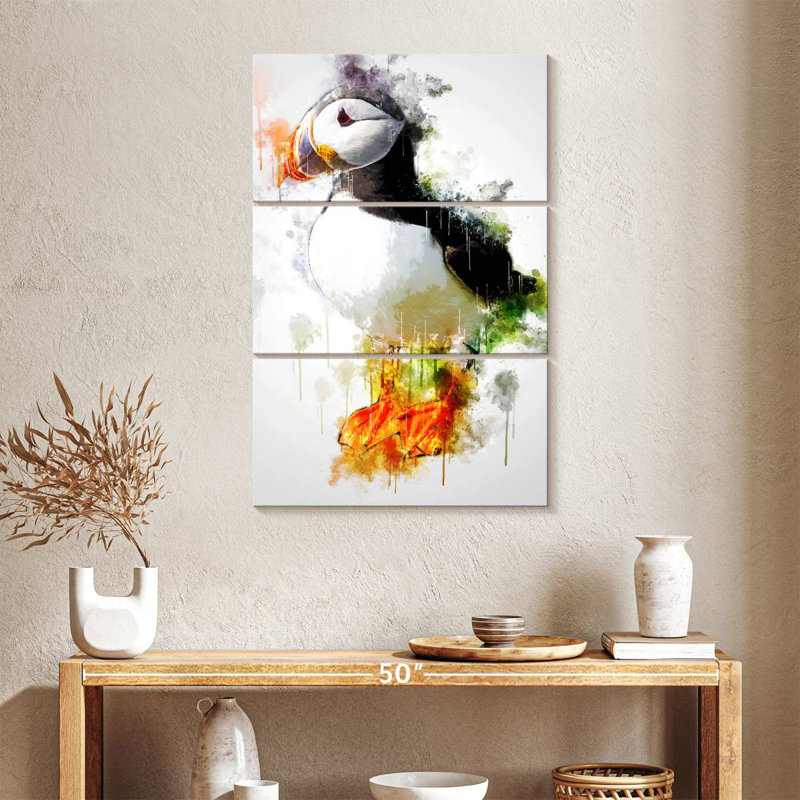 Brampt Puffin Bird, 38" H x 24" W