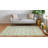 California Cotton Abstract Indoor Rug-2099425281