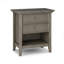 Amherst - Table de chevet - Gris campagne-717697484