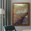 Toile encadrée de qualité supérieure Monet's Landscape VII - prête à être accrochée-356853574