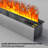 39.37"Built-in Simulated Flame Electric Fireplace Humidifier-118626363