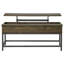 Ensemble de table basse et de table de bout 2 pièces Walton