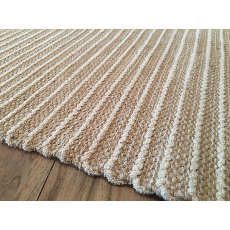 Amasia Striped Hand Woven Area Rug, Runner 70 x 200cm