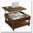 Square Fluted Lift-Top Coffee Table with Hidden & Open Storage-163758800