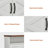 Wall-Mounted Storage with Farmhouse Style for Bathroom, Kitchen, Laundry & Entryway-615808124