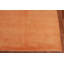 Tapis uni uni orange Gabbeh 9x12