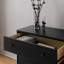 Table de chevet à 3 tiroirs avec table de chevet en chêne 31 po Orrsville-174610177