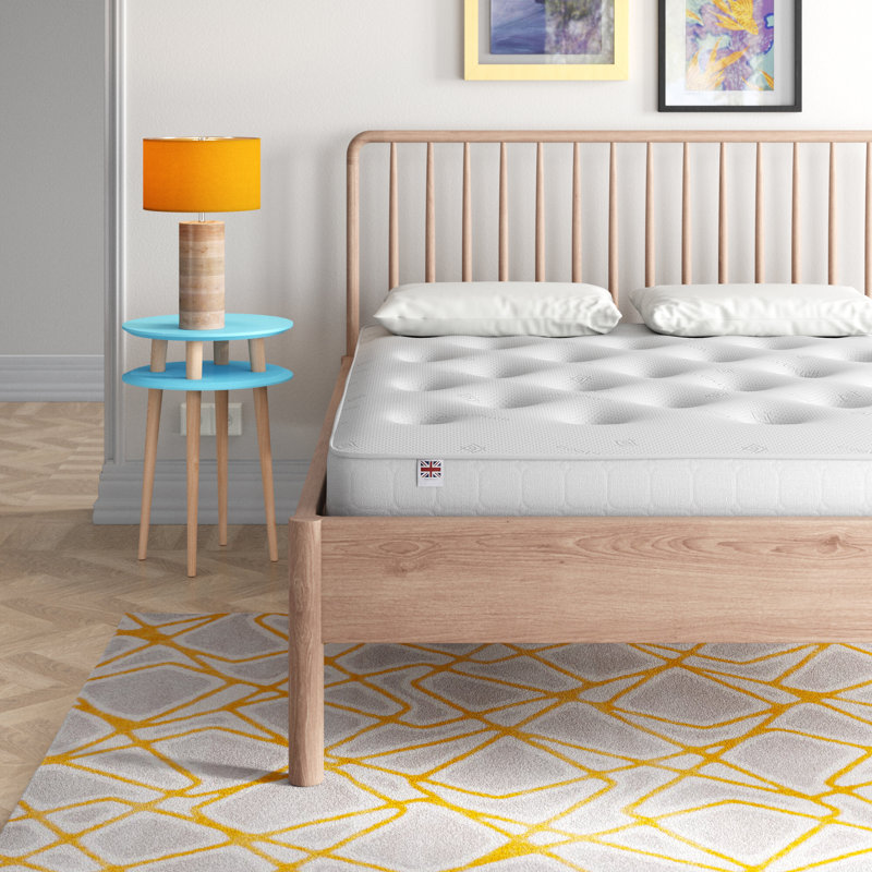 Handmade Cooling Foam Free Tufted Bonnell Mattress, Double (4'6)