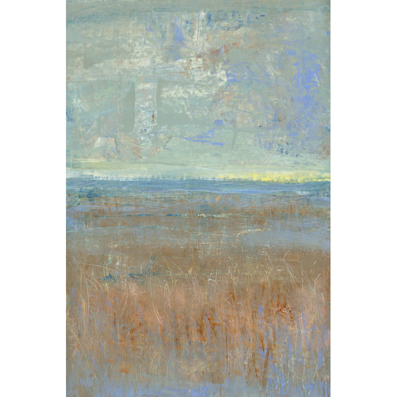 Evening Marsh I by Tim O'Toole - Painting on Canvas, 122 cm H x 81 cm W, Wrapped Canvas