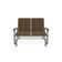 Askar Powder Coated Aluminum Outdoor Glider