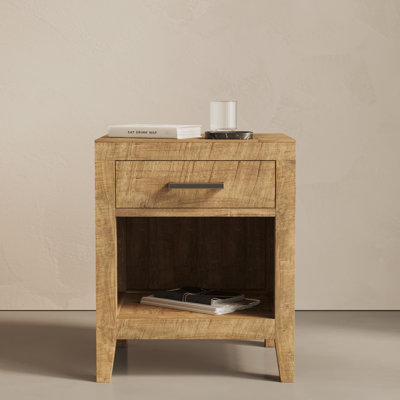 Riviera Nightstand – Natural Reclaimed Teak