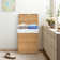 Wicker Laundry Hamper with Lid, 90L/110L Storage Capacity Wicker Clothes Basket with Handle and Removeable Liner