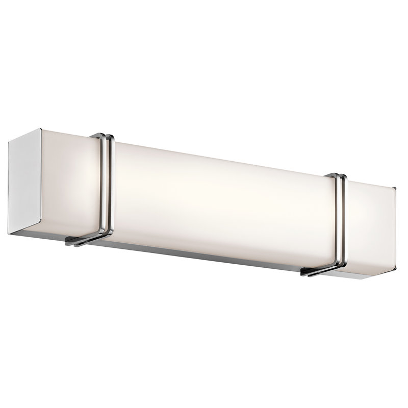 Engebretson Dimmable LED Bath Bar, Chrome
