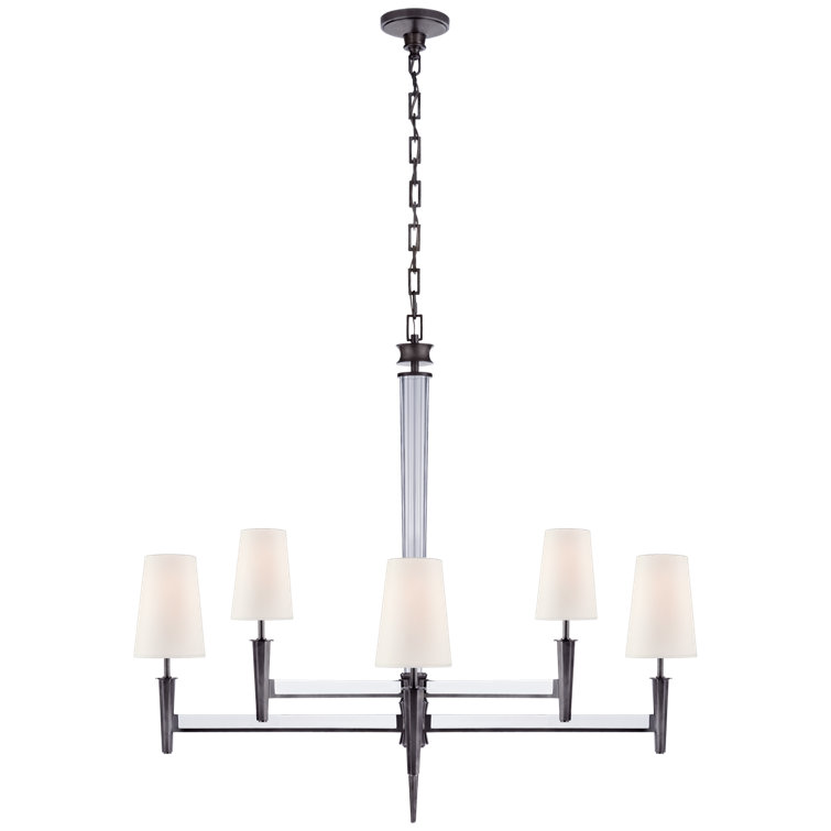 Thomas O'Brien Lyra Two Tier Chandelier