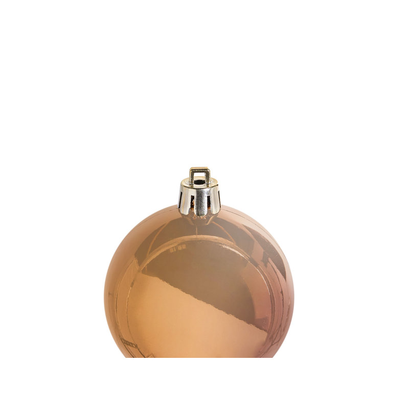 7cm Solid Colour Plastic / Acrylic Ball Ornament