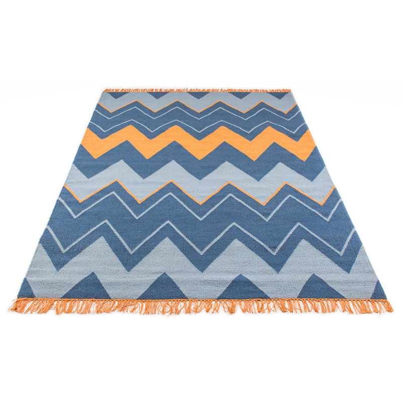 Tulane Chevron Hand Woven Area Rug, Rectangle 200 x 290cm