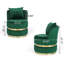 Fauteuil demi-tonneau en polyester 23,03 po-1372244451