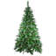 Two-Tone Spruce Pine Glitter Tip Medium Artificial Christmas Tree - 6' - Unlit