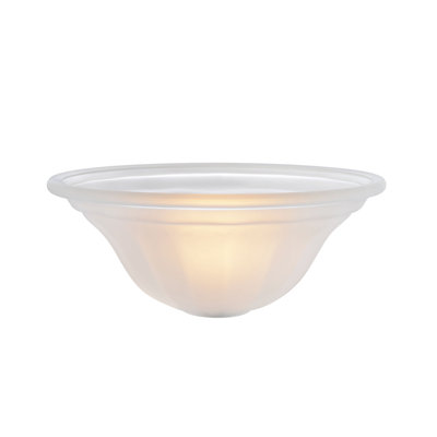 Abat-jour d'intérieur en verre 13,13 po