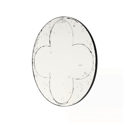 Round Wall-mounted mirror