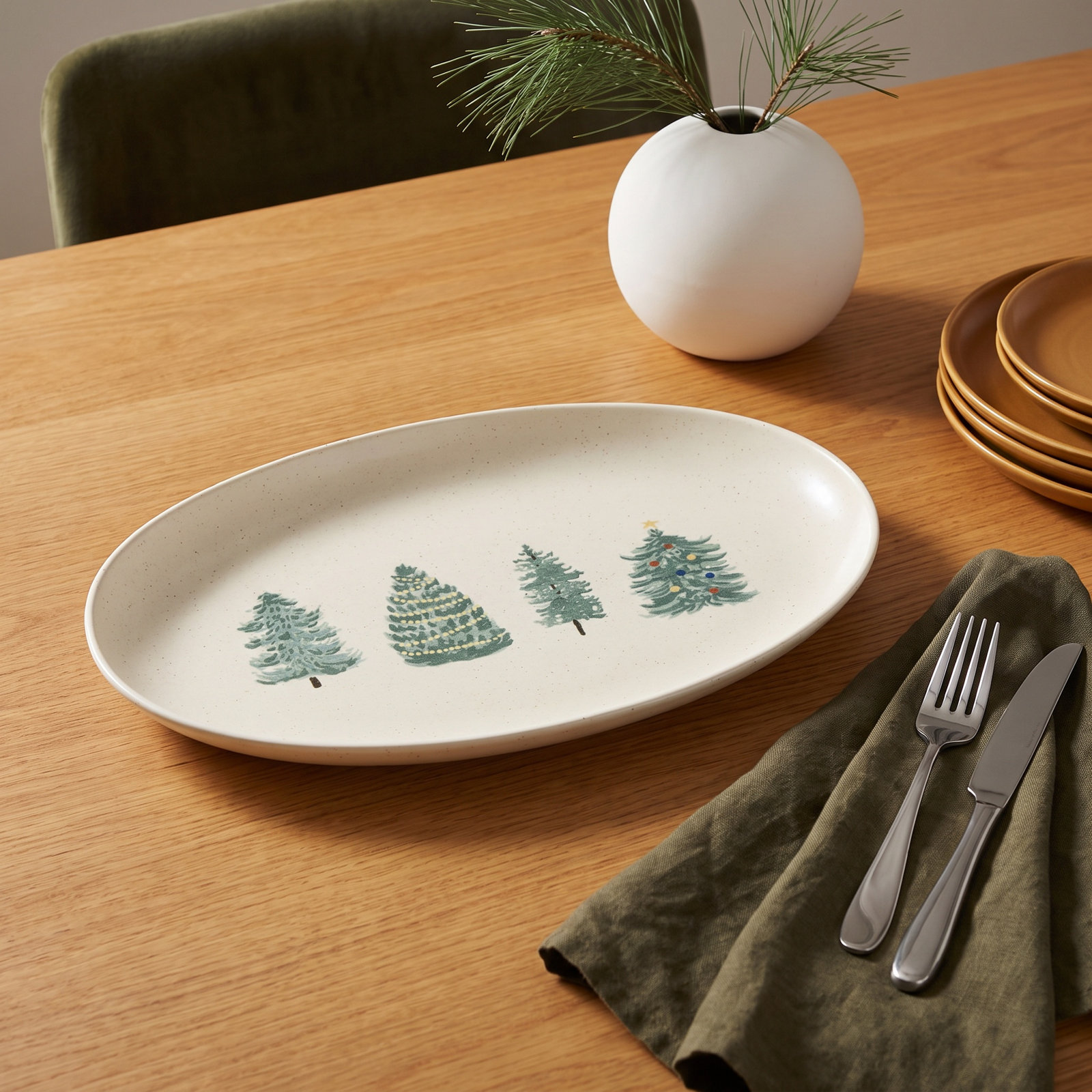 Thomson Oval Platter