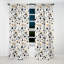 Motif à pois Minimalist Beauty - Rideau abstrait - Rideau occultant en velours - 1 panneau-107550633