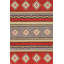 Mesa Wool Southwestern Area Rug in Red-50584170