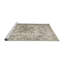 Tapis oriental multicolore tissé à la machine Caymen-12991094