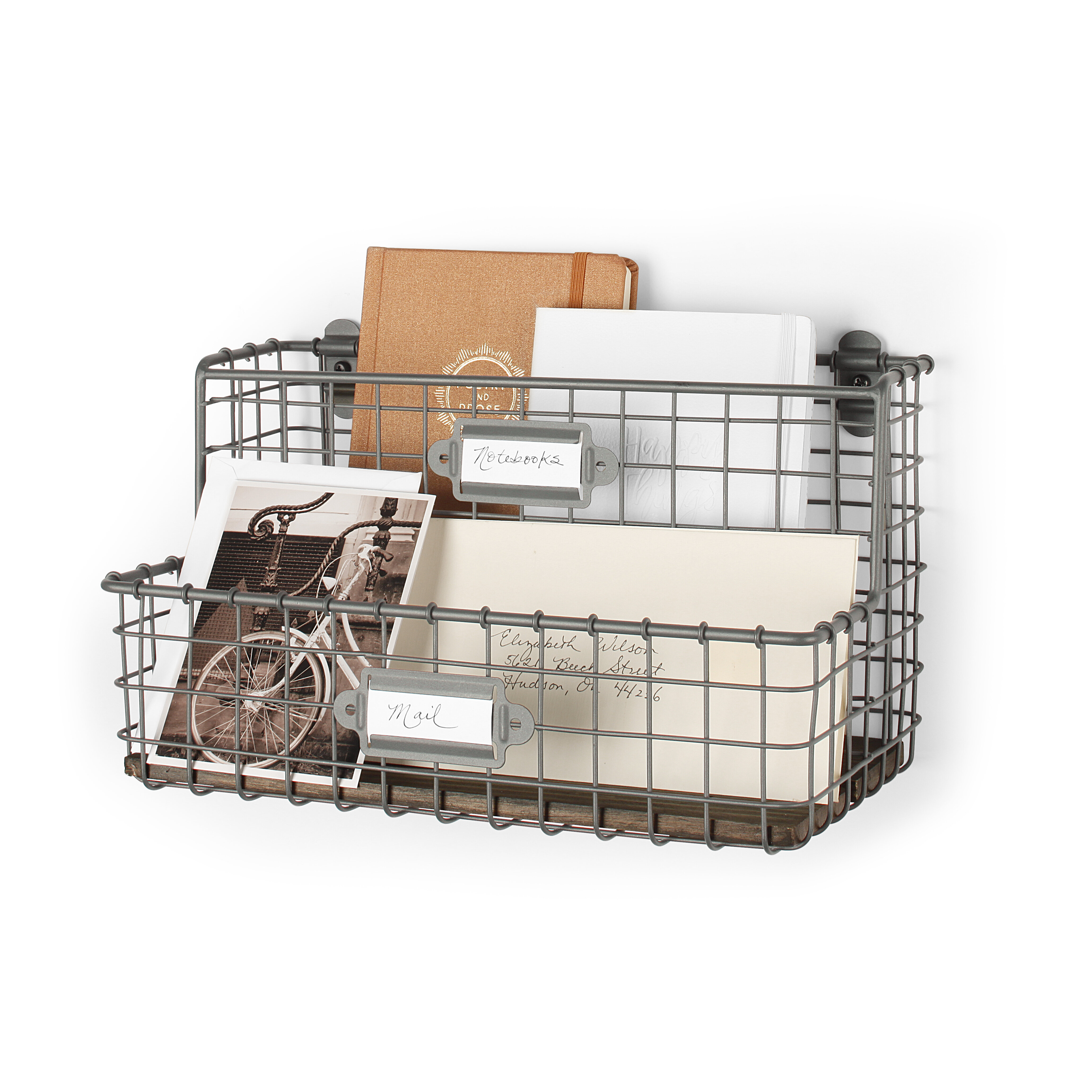 Williston Forge Adrita Paper Organizer & Reviews | Wayfair