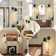 Dimmable Wall Sconces with Plug in Cord and Dimmer On/Off Knob Switch (Set of 2)