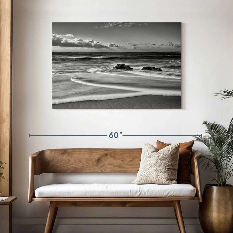 Ravi Whispering Sands Beach, 30" H x 45" W