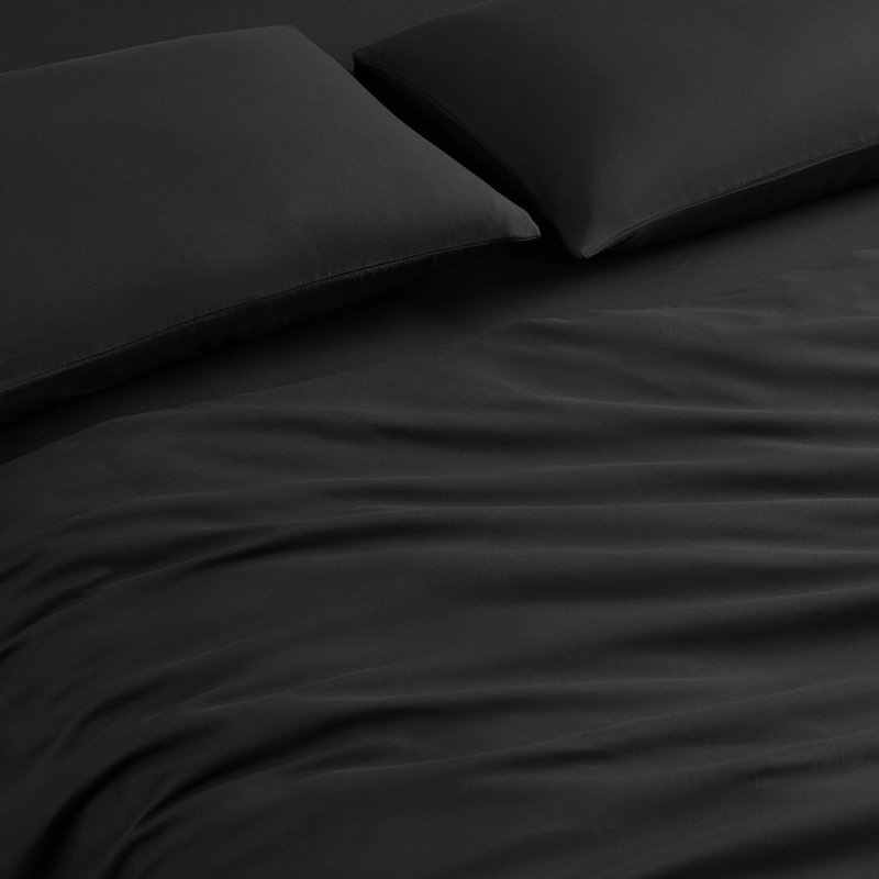 Juicy Couture Alexis Solid Bedding Bed in a Bag, King Comforter + 7 Additional Pieces Included