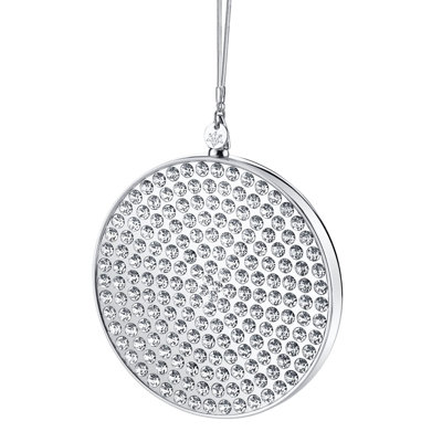 Ornement de fête Crystamas Disci Medallion avec 102 carats de cristaux autrichiens Xirius