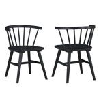 Meili Windsor Back Solid Wood Side Chair