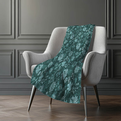 Jeté à motif floral Addison Sherpa ASB680