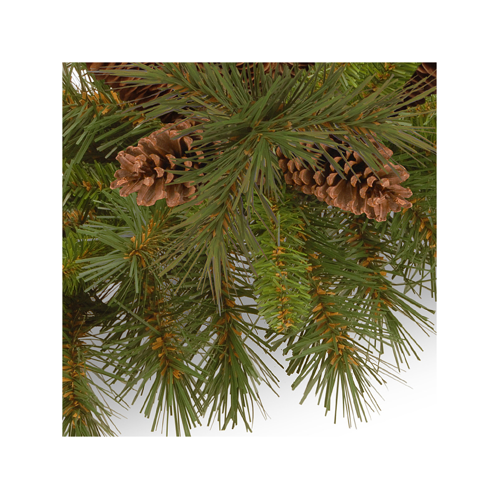 The Holiday Aisle® 3ft. Pine Cone Tree in Burlap Base with LED Lights