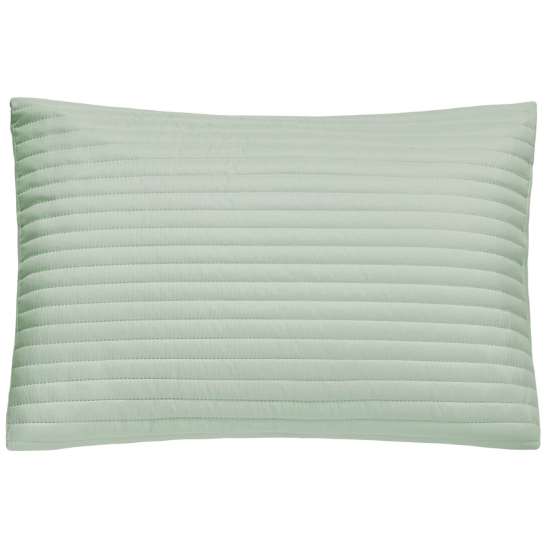 Ensemble d'édredon en polyester Felicia, Édredon pour très grand lit + 2 très grandes ta, Sauge