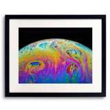 Soap Bubble Close Up Print by Philippe Monthoux