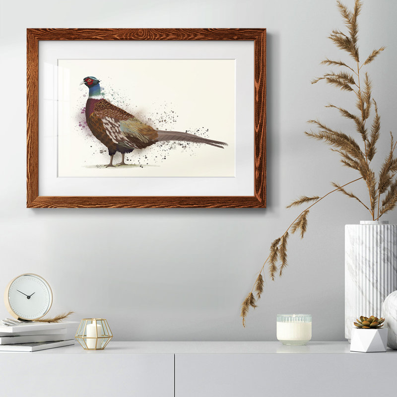 Pheasant Splash 1, Érable, H 22 po x l 32 po