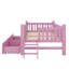 Safe Twin Size Platform Bed With Guardrail And Two Drawers-501302476