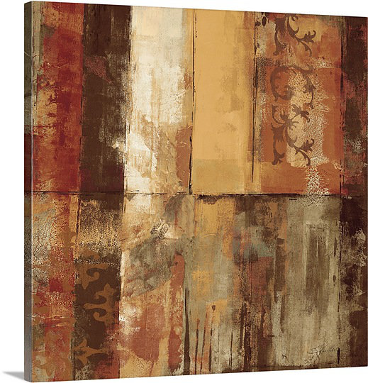 'Spice Graffiti II' by Silvia Vassileva Painting Print on Canvas Winston Porter 