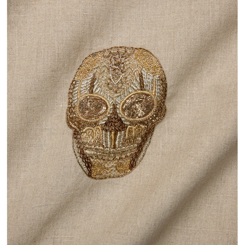 Skull Square Pillow Cover & Insert