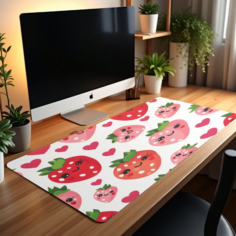Polyester Desk Pad, 23.6x13.8