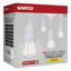 24Ft - LED String Light - Includes 12-S14 Bulbs - 2000K - White Cord