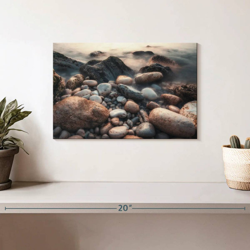 Alvord Beach Pebbles, 8" H x 12" W
