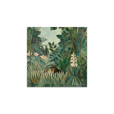 " The Equatorial Jungle, 1909 " by Henri Rousseau